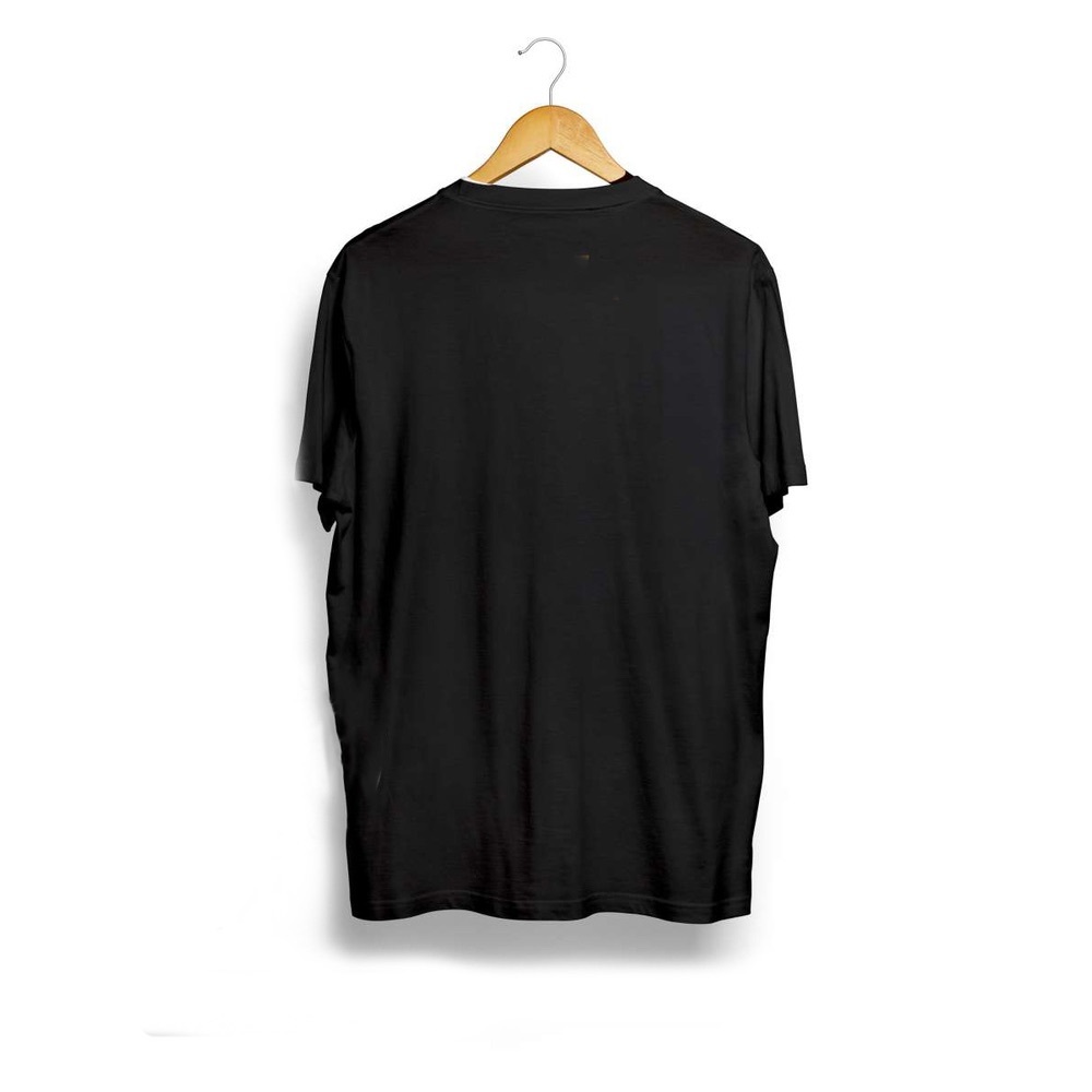 Men's Black Short-Sleeve Crew T-Shirt - Classic Casual Tee